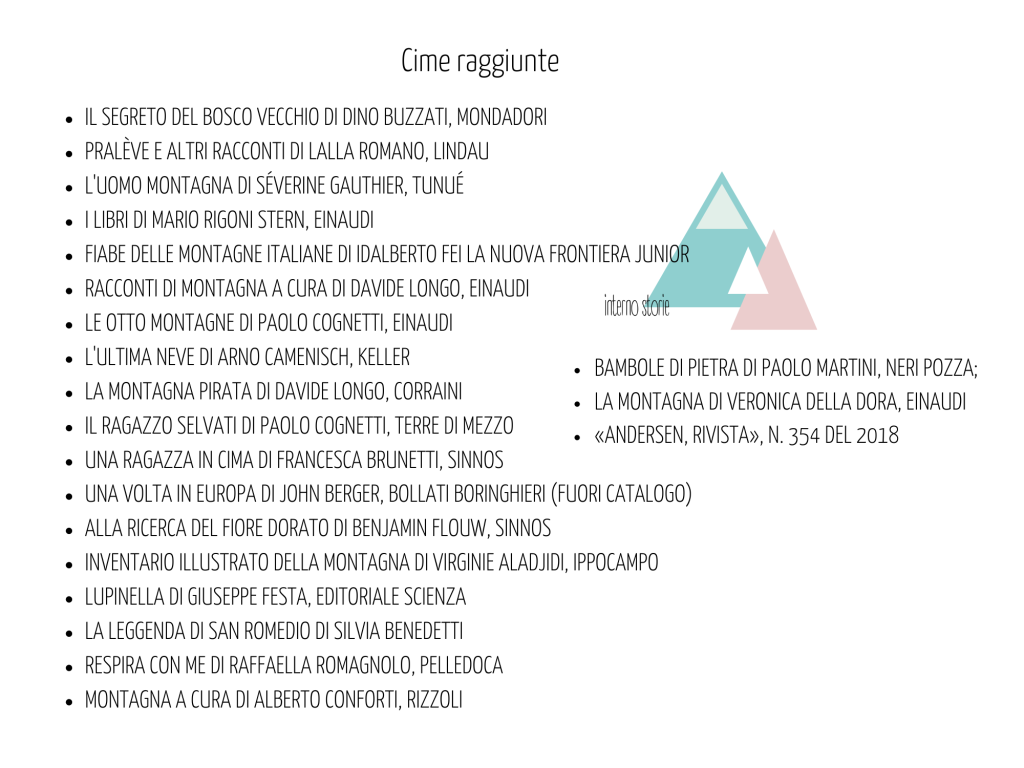 Scalare le pagine, la montagna nei libri - interno storie